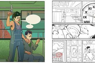 illustration for your comic, graphic novel
