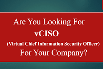 be your virtual chief information security officer