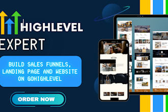 build go high level funnel, websites for agencies on gohighlevel, ghl, highlevel
