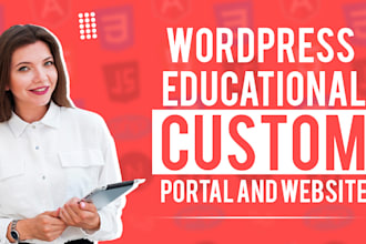 create educational website lms portal login membership tutor students