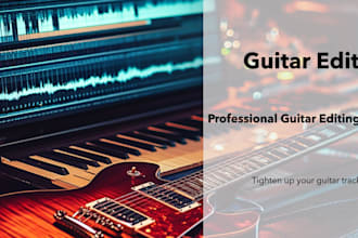 edit and tune your guitar tracks