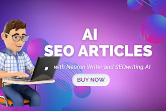 do seo optimized ai article using neuronwriter