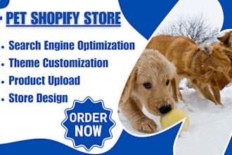 build pet accessories shopify store pet supplies shopify store pet shopify store