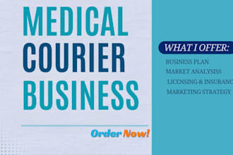 setup your medical courier independent contractor business nemt business plan