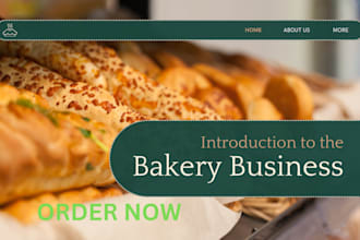 design bread website for you
