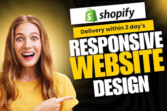 build an automated shopify dropshipping store or shopify website