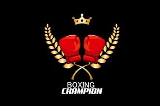 design awesome renowned boxing championship logo