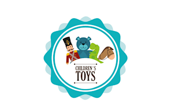 design beautiful unique childens toys logo