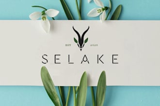 do highly modern minimalist and luxury business logo design