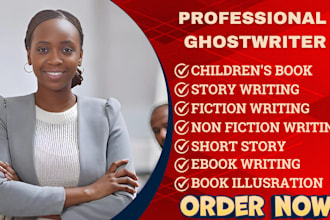 be your children book editor, ebook writer, children story book writer kid story