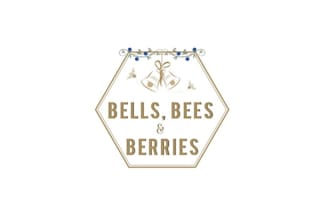 design cool event planning business blueberry bee logo