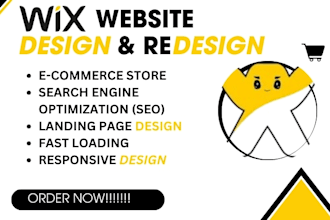 wix website redesign wix website design wix website redesign wix landing page