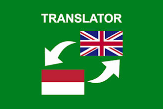 translate your english document to bahasa indonesia