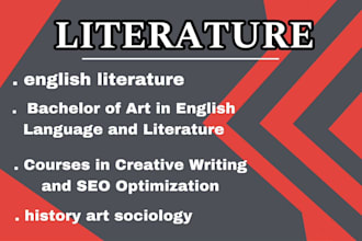 do your summaries english literature case studies in history art sociology