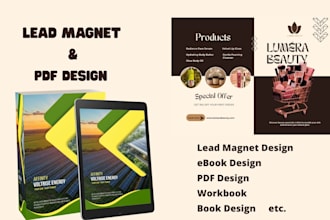 design PDF lead magnet, checkist, lead magnet, ebook design, freebies