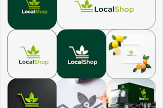 do brand logo design, branding kit and business brand identity design