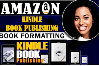 do ebook formatting and publish on ingramspark, amazon kindle, barnes and noble