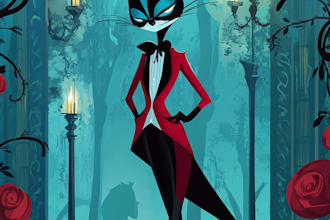 create you as hazbin hotel character