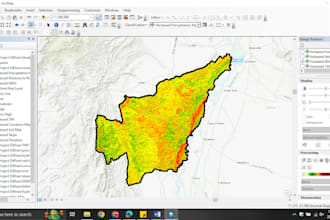gis mapping and analysis for water resources engineering