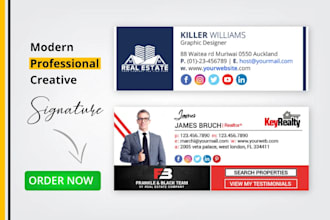 create clickable HTML email signature