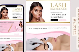 wix hair extension website wig beauty lashes website lashes extension website