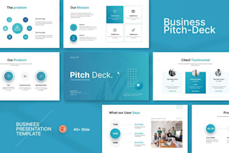 create fundraising pitch presentations