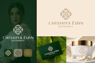 do highly modern luxury and creative business logo design