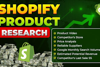 do dropshipping product research for shopify winning product shopify seo expert