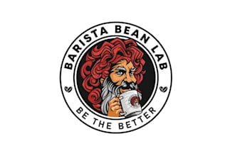 design awesome coffee brand logo