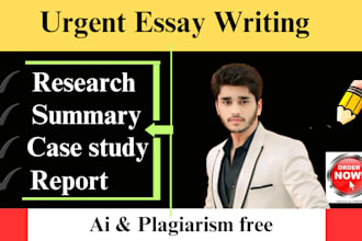 do case study analysis, report, apa paper, research and summary writing