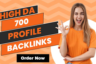 do SEO profile backlinks for off page service