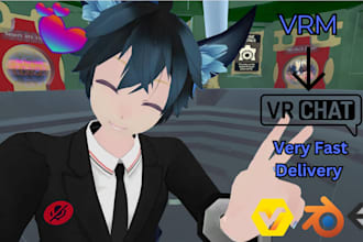 convert your vroid model to vrchat
