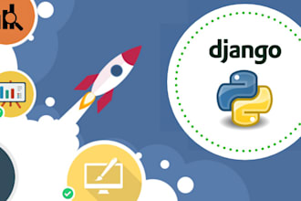 build  django, react, and rest apis website