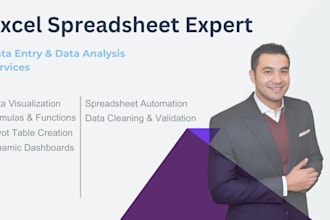 create excel pivot tables, formulas, and dashboards