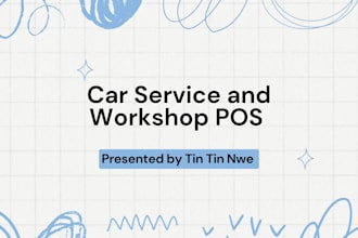 present car workshop pos