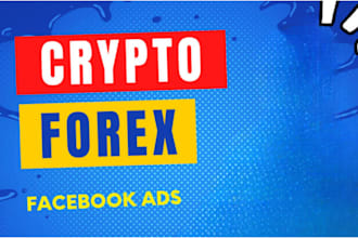 do crypto and forex promotion via facebook and instagram ads