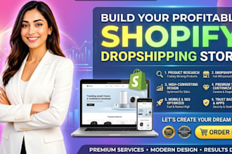 build shopify dropshipping store, shopify website shopify dropshipping store