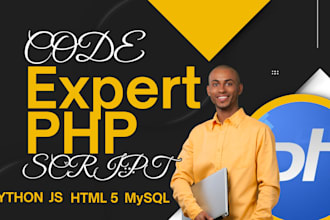 code expert PHP script with javascript, CSS mysql and HTML5