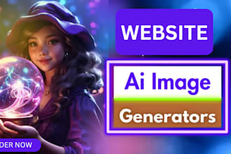 create ai image generator website, ai photo editing website ai photoshop website