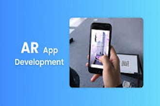 develop augmented reality apps using unity for android, ios