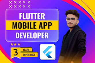 do android ios mobile app development  in flutter firebase nodejs