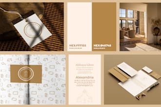 do branding kit, brand guidelines, logo and brand style guide identity