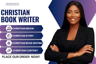 be purpose driven christian ghostwriter for spiritual narratives selfhelp books