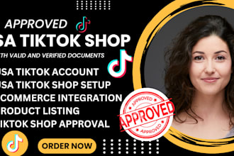 create USA tiktok account USA tiktok shop tiktok ads for non US residents