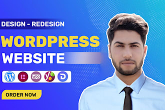 develop and design wordpress site i am expert in elementor, acf and custom theme