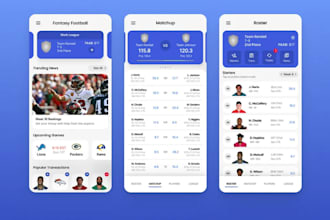 build fantasy sport app, sportsbet app, fantasy football app