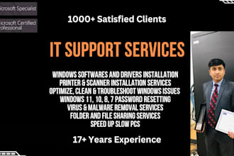 provide technical support and IT system support