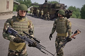 import any model you have to your arma 3 reforger dedicated server or mission