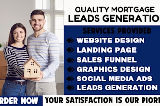 mortgage website mortgage leads mortgage sales funnel mortgage landing page