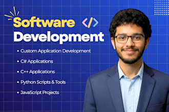 develop applications using python, cpp , go and javascript